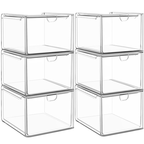 Small clear stackable acrylic - clear,