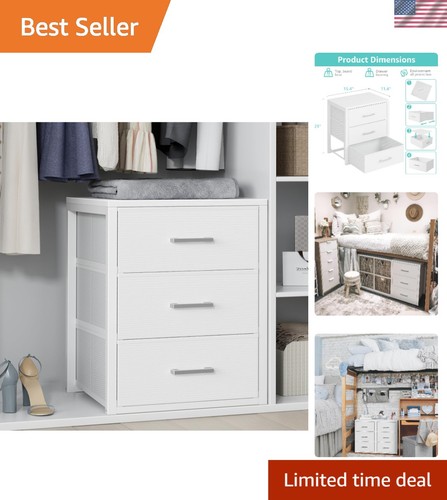 Closet drawer organizer - organizer, white