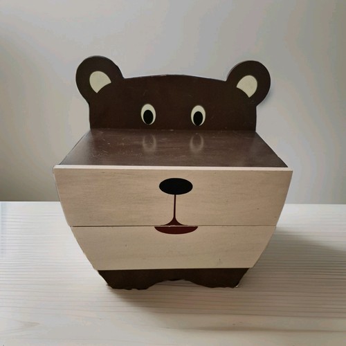 Teddy bear wooden - teddy,