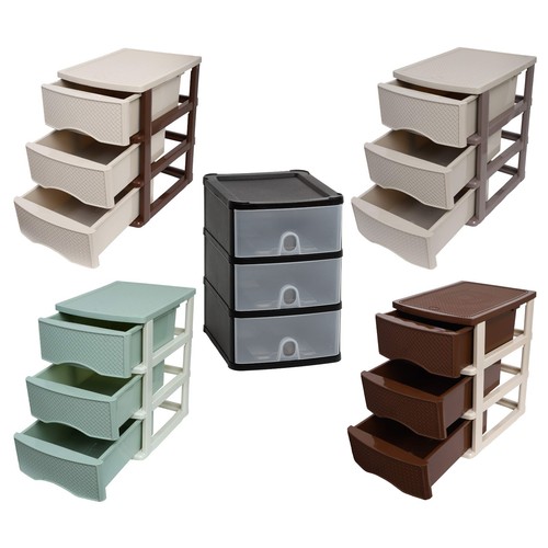 Tier plastic drawers - tier,