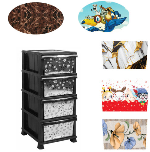 Tier plastic drawers - tier,